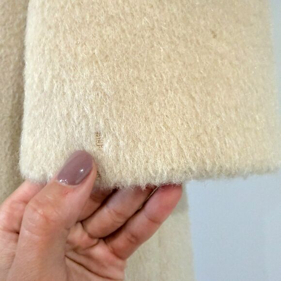 Vintage 1960s Mar-Del by Rice Coat - Fur Collar Swing Coat Size Medium - Picture 9 of 16